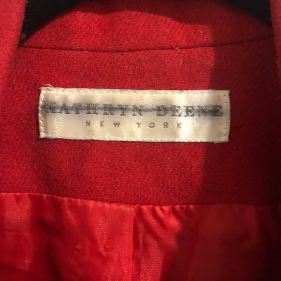 Red sleeveless blazer (vintage) - Picture 3 of 3